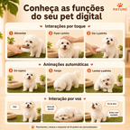 Casinha de Projeção Interativa com Vida Digital 3D Personalizada do Seu Pet